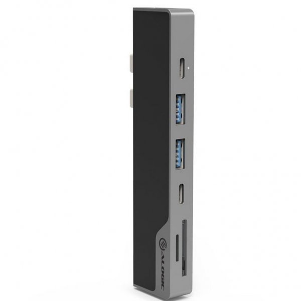 ALOGIC Ultra USB-C Dock NANO Gen 2 - HDMI. USB. SD-kort 100W PD Space Grey