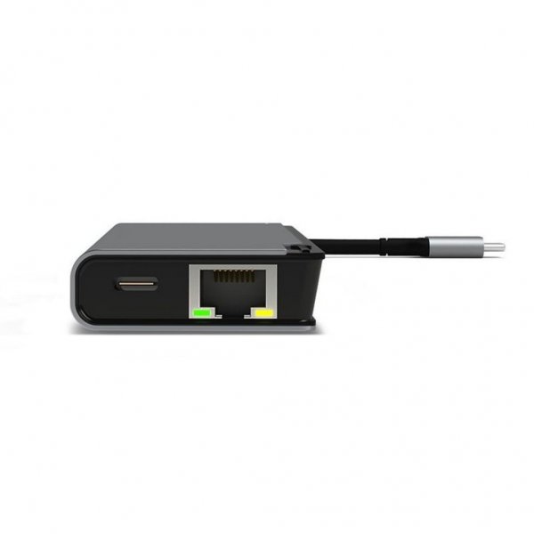 ALOGIC Ultra USB-C Dock PLUS - HDMI. MDP. USB. Ethernet. kortlæser og 100W PD Space Grey