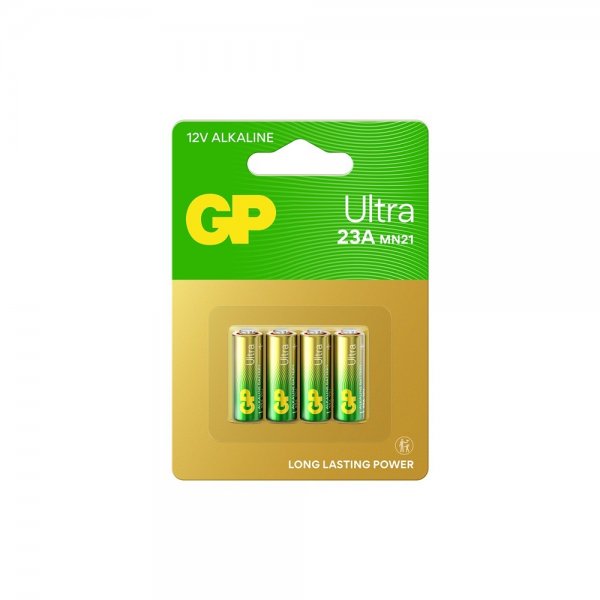 GP Ultra Alkaline Batteri 12V 23A 4-pak