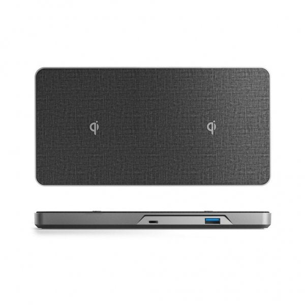 ALOGIC Ultra Power 3-i-1 Trådløs Dobbelt Opladningsstation