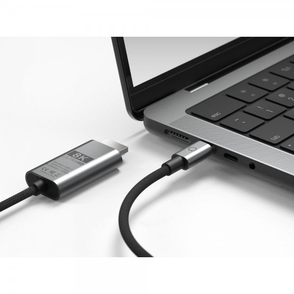 LINQ by Elements USB-C til HDMI 8K/60Hz Adapterkabel 2m