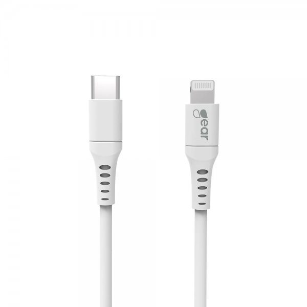 Gear USB-C til Lightning Kabel 1 meter Hvid