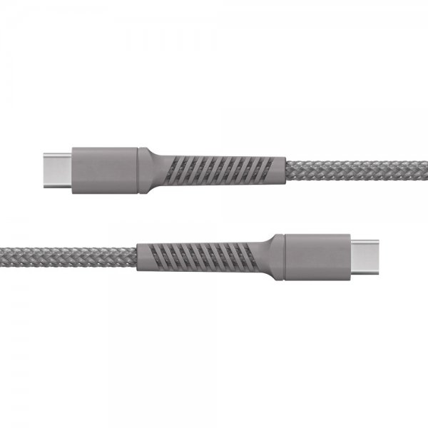 X2O USB-C til USB-C Kabel Longlife 100W 2m Grå