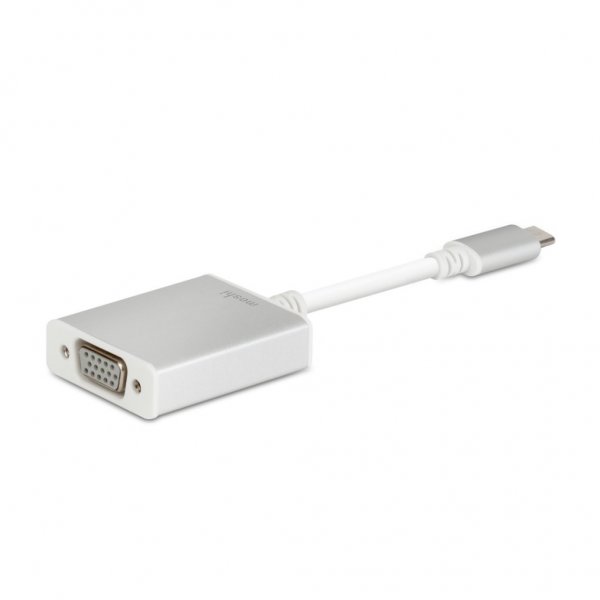 Moshi USB-C til VGA-adapter Sølv