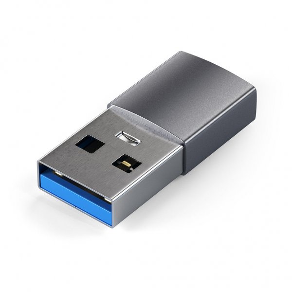 Satechi USB-A til USB-C-adapter Space Grey
