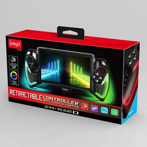 Ipega Udtrækkelig Gamecontroller til Nintendo Switch/Switch OLED