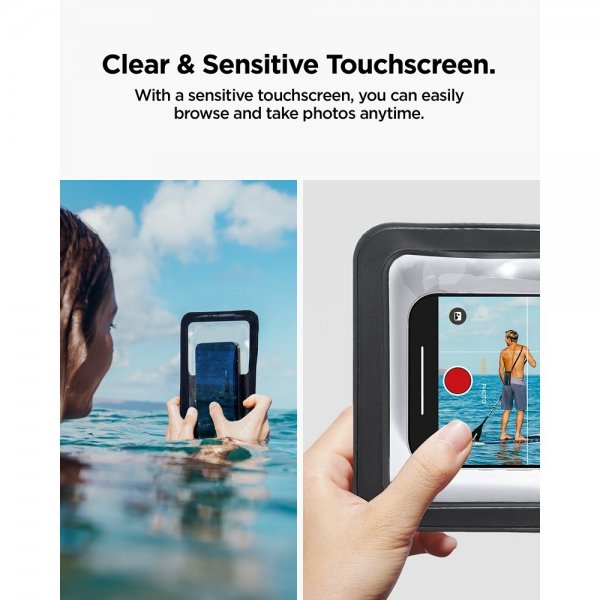 Spigen Vandtæt Etui Aqua Shield Dual Pocket Sort