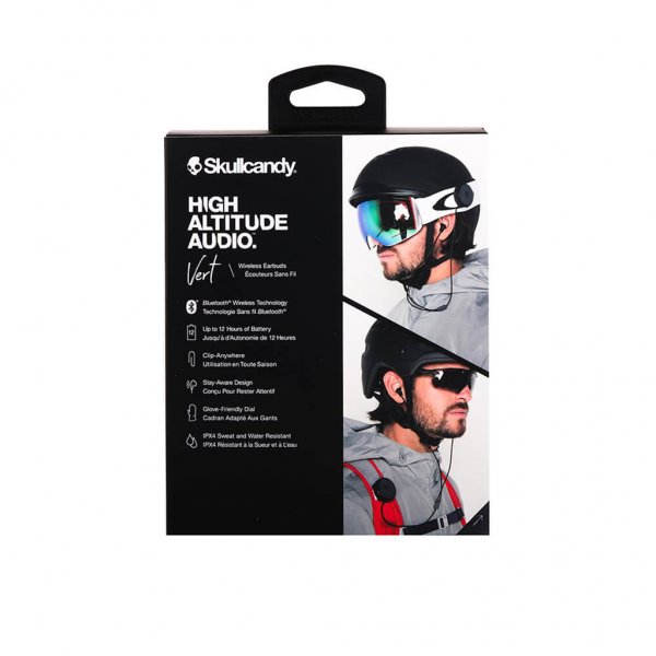 Skullcandy Vert Høretelefoner In-Ear Sort