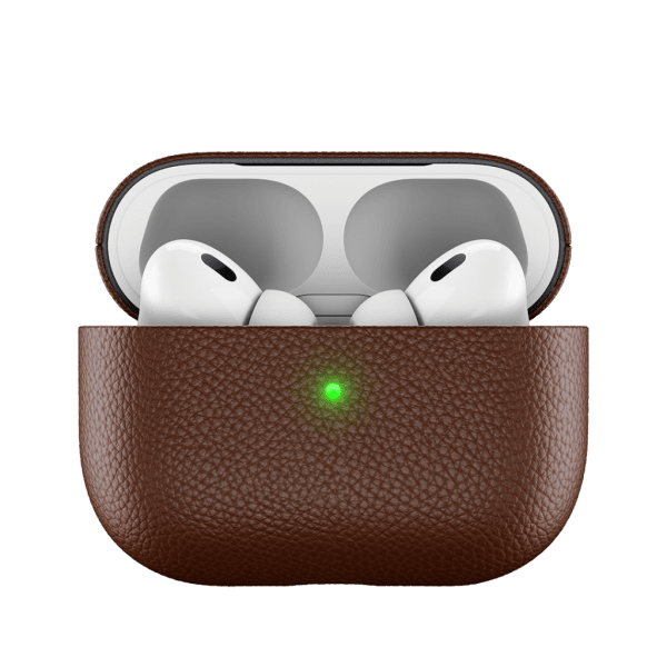 KeyBudz AirPods Pro 2 Cover Artisan Series Brun