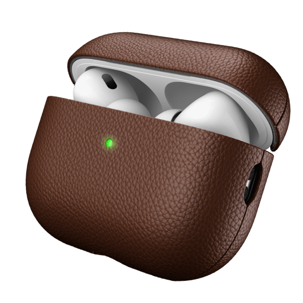 KeyBudz AirPods Pro 2 Cover Artisan Series Brun