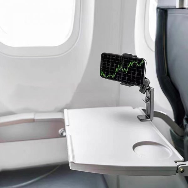 Sammenfoldelig Telefonholder til Fly/Bord