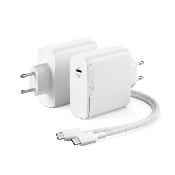 ALOGIC Rapid Power 100W GaN oplader inkl. 2m USB-C opladerkabel