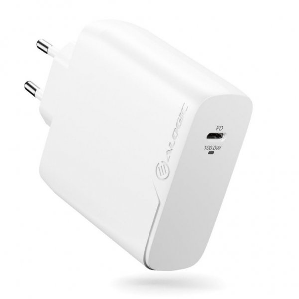 ALOGIC Rapid Power 100W GaN oplader inkl. 2m USB-C opladerkabel