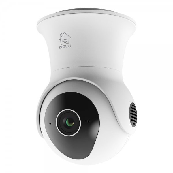 Deltaco Smart Home WiFi-kamera med motoriseret Pan & Tilt-funktion til udendørs brug IP65