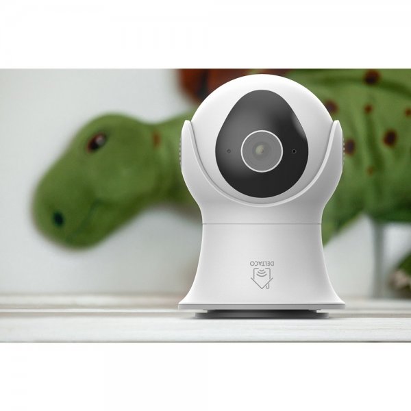 Deltaco Smart Home WiFi-kamera med motoriseret Pan & Tilt-funktion til udendørs brug IP65