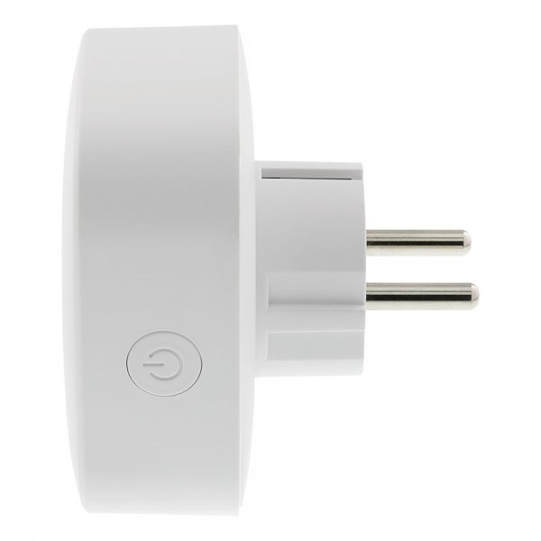 Deltaco Smart Home WiFi-stikkontakt med energioversigt