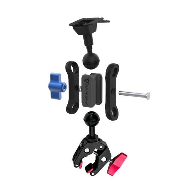 Armor-X G-Clamp-montering til skrivebord