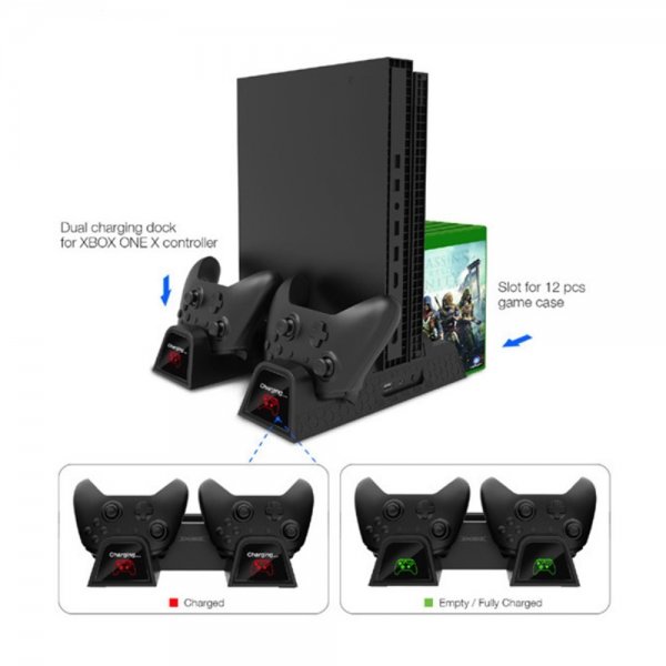 Dobe Xbox One X/S Multifunktionel Dockingstation