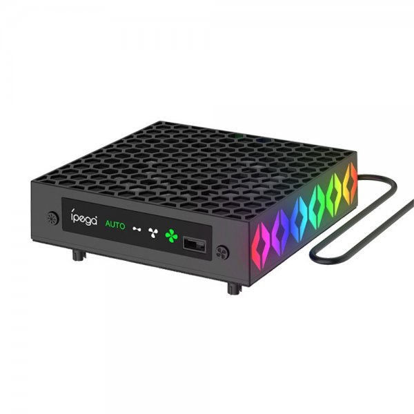 Ipega Xbox Series X Nedkølingsblæser med RGB og Hovedtelefonholder