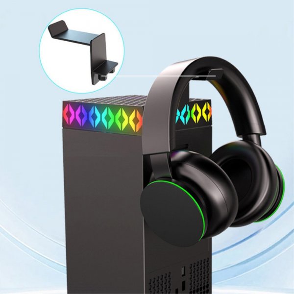 Ipega Xbox Series X Nedkølingsblæser med RGB og Hovedtelefonholder
