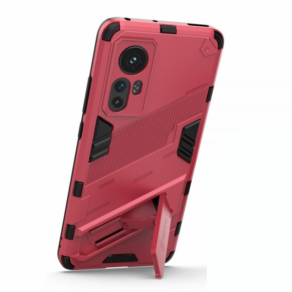 Xiaomi 12/12X Cover med Stand Magenta