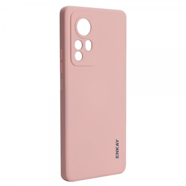Enkay Xiaomi 12/12X Cover Silikone Rosa