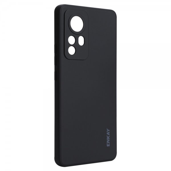 Enkay Xiaomi 12 Pro Cover Silikone Sort