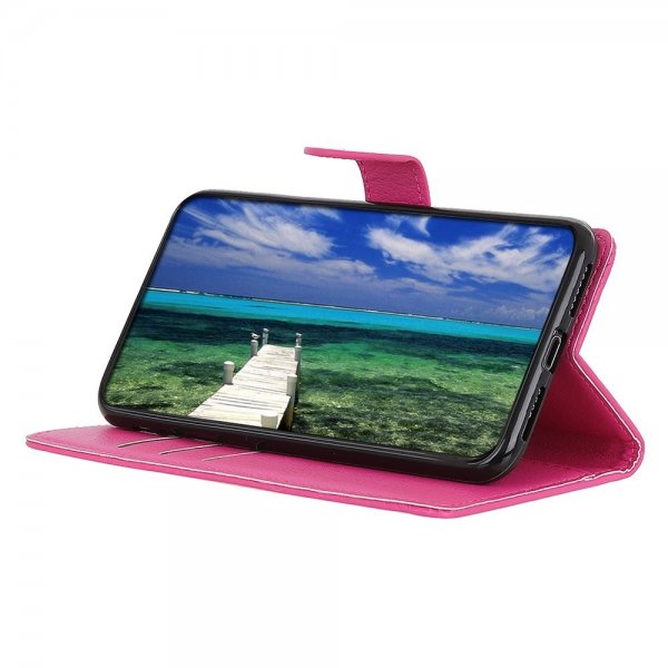 Xiaomi 12T/12T Pro Cover Litchi Magenta