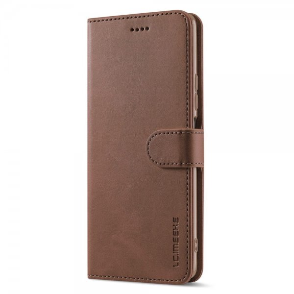 Lc.Imeeke Xiaomi 12T/12T Pro Etui med Kortlomme Standerfunktion Mørkebrun