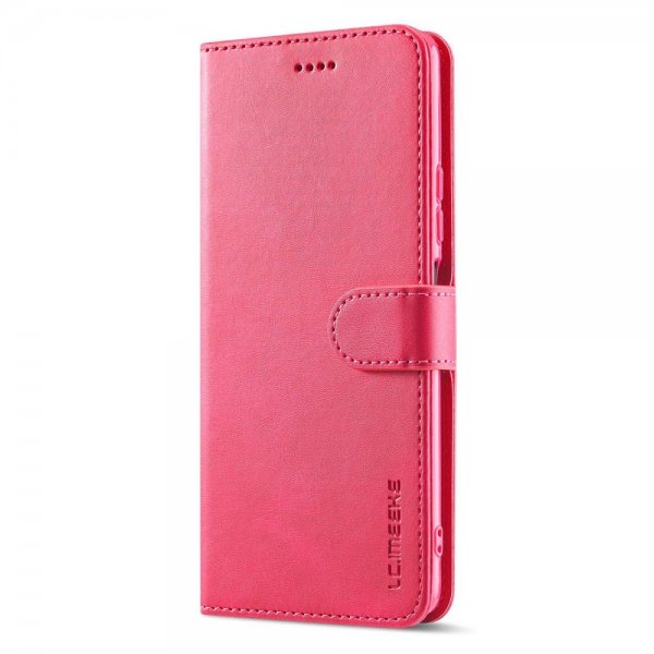 Lc.Imeeke Xiaomi 12T/12T Pro Etui med Kortlomme Standfunktion Rosa