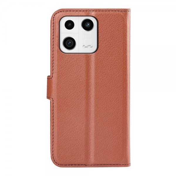 Xiaomi 13 Cover Litchi Brun