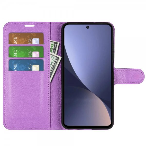 Xiaomi 13 Pro Cover Litchi Lilla