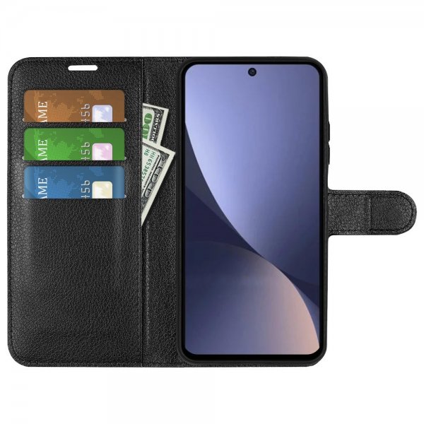 Xiaomi 13 Pro Etui Litchi Sort