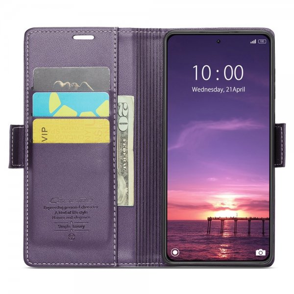 CaseMe Xiaomi 14 Cover 023 Series Lilla