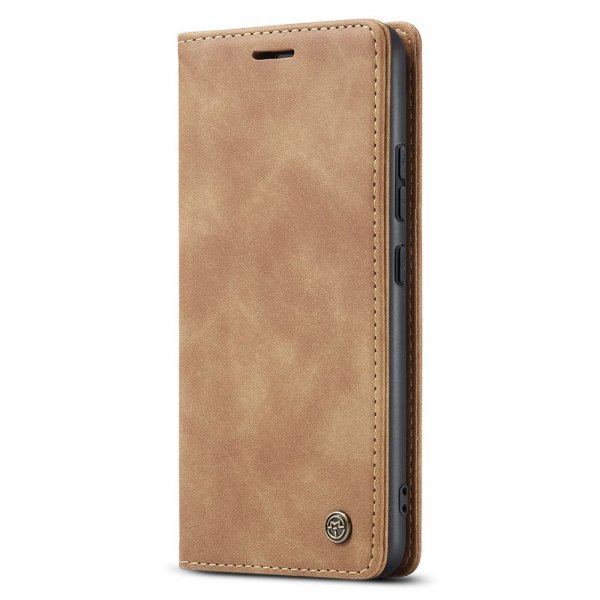 CaseMe Xiaomi 14 Flipcover Retro Brun