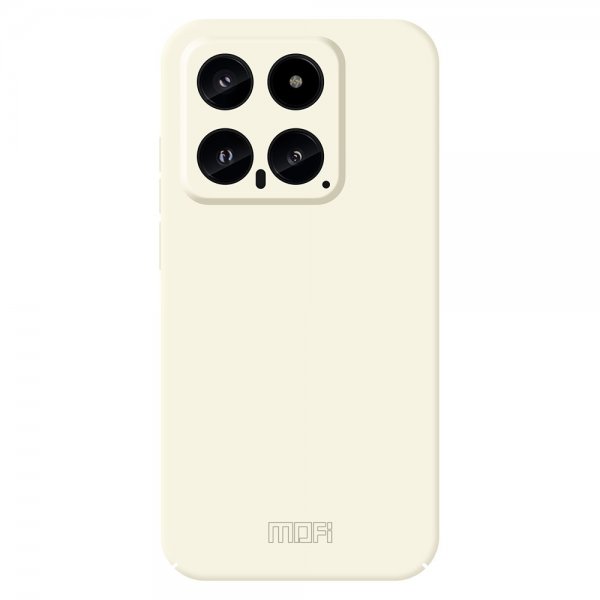 Mofi Xiaomi 14 Cover Qin Series Beige