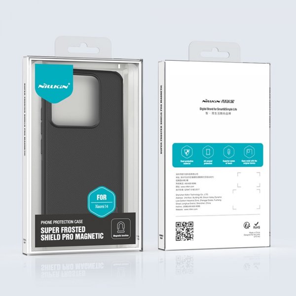 Nillkin Xiaomi 14 Cover Super Frosted Shield Pro MagSafe Sort
