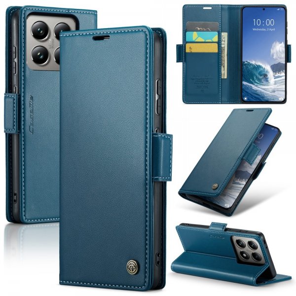 CaseMe Xiaomi 14T Cover 023 Serie Blå