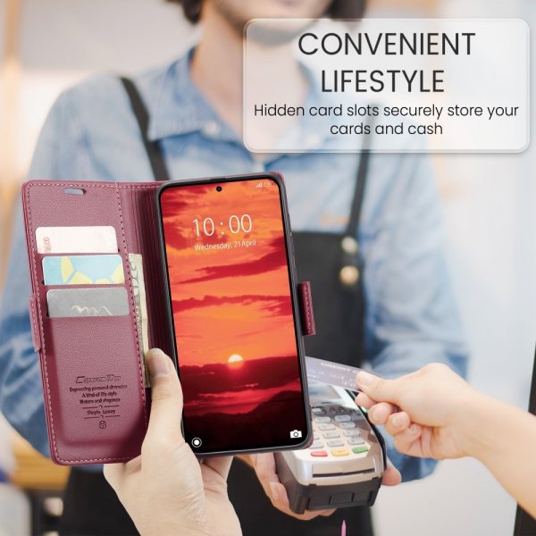 CaseMe Xiaomi 14T Cover 023 Serie Rød