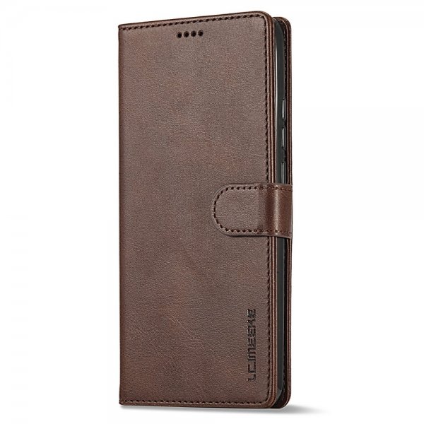 Lc.Imeeke Xiaomi 14T Cover med Kortlomme Standerfunktion Mørkebrun