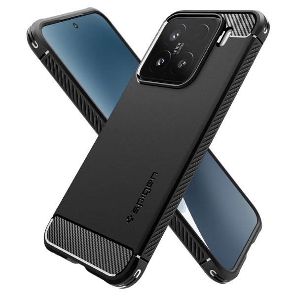 Spigen Xiaomi 15 Cover Rugged Armor Mat Sort