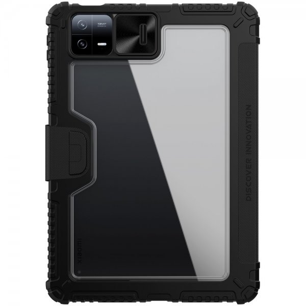 Nillkin Xiaomi Pad 6 Etui Bumper Leather Case Pro Sort