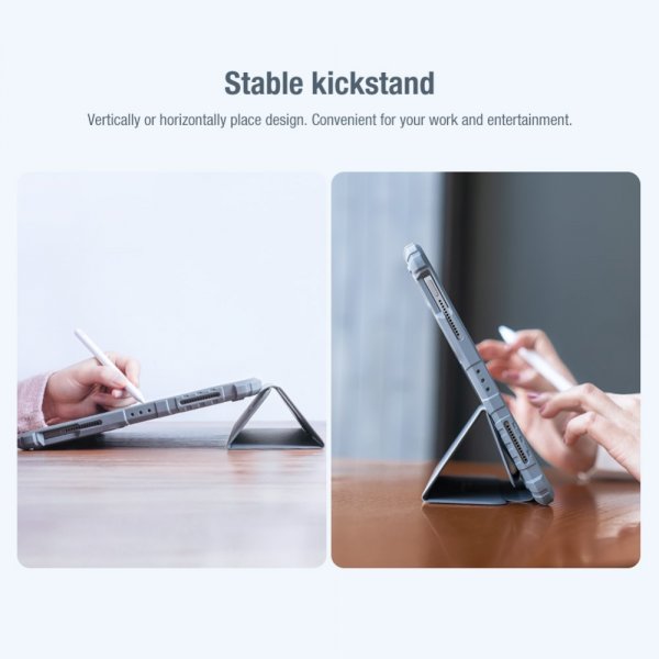 Nillkin Xiaomi Pad 6 Etui Bumper Leather Case Pro Sort