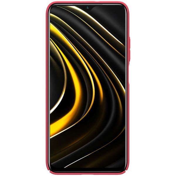 Nillkin Xiaomi Poco M3 Cover Frosted Shield Rød