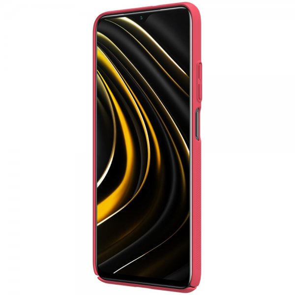 Nillkin Xiaomi Poco M3 Cover Frosted Shield Rød