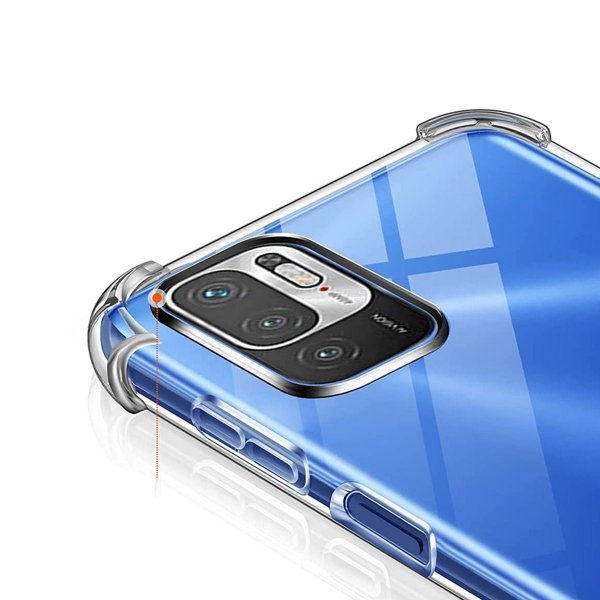 Xiaomi Redmi 10 Cover Stødsikkert Transparent