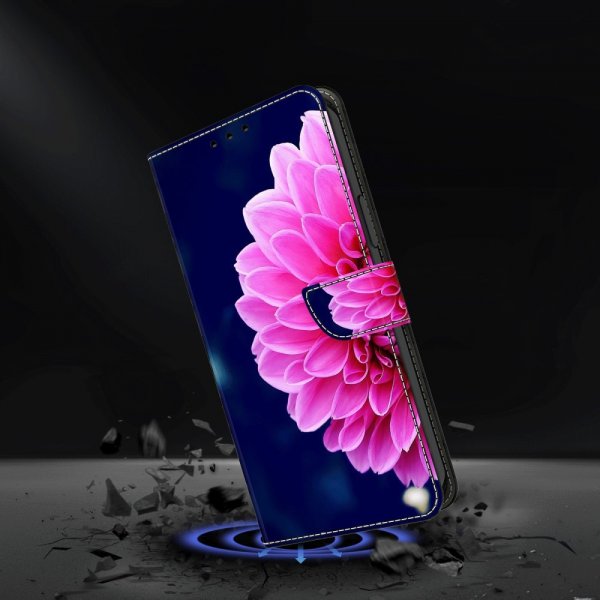 Xiaomi Redmi 12C Cover Motiv Pink Blomst