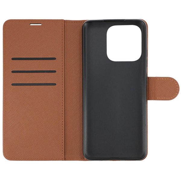 Xiaomi Redmi 12C Etui med Stativ Brun
