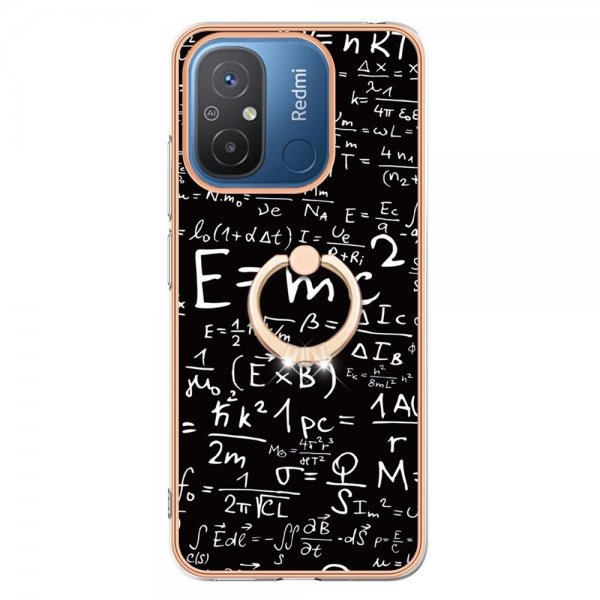 Xiaomi Redmi 12C Cover med Fingerring Motiver Ligninger