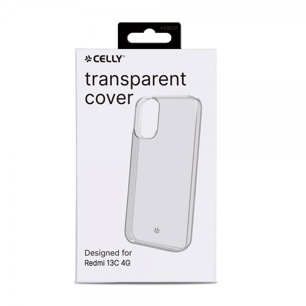 Celly Xiaomi Redmi 13C Cover GELSKIN Transparent